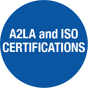 View and download Touchstone’s official A2LA and ISO certifications
